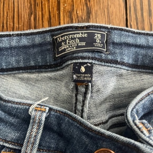Abercrombie & Fitch Harper Low Rise Ankle  25 - Picture 2 of 6